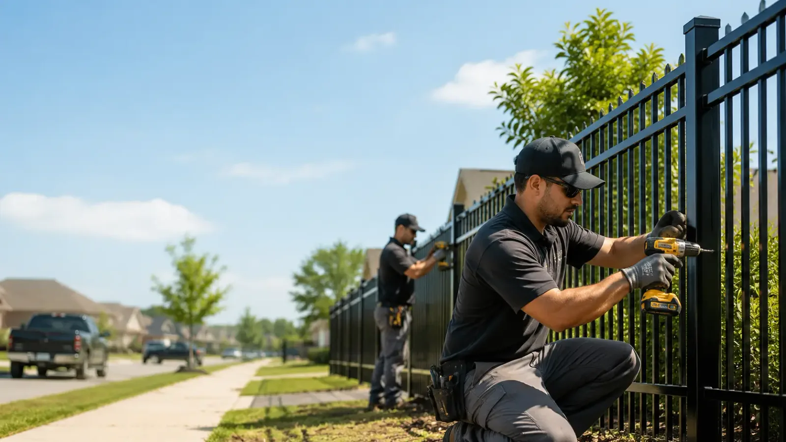 Metal Fence Installation in Ten Mile, TN